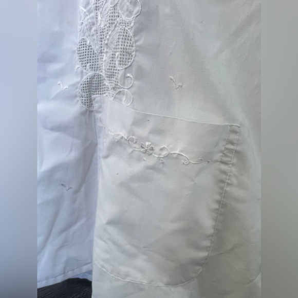 Red Horse China Hand Embroidered Camp - Beach - Cigar button up Shirt. Vintage - Picture 5 of 5